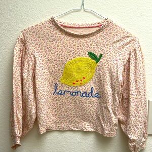 Mini Boden Lemonade Long sleeve 6-7Y
